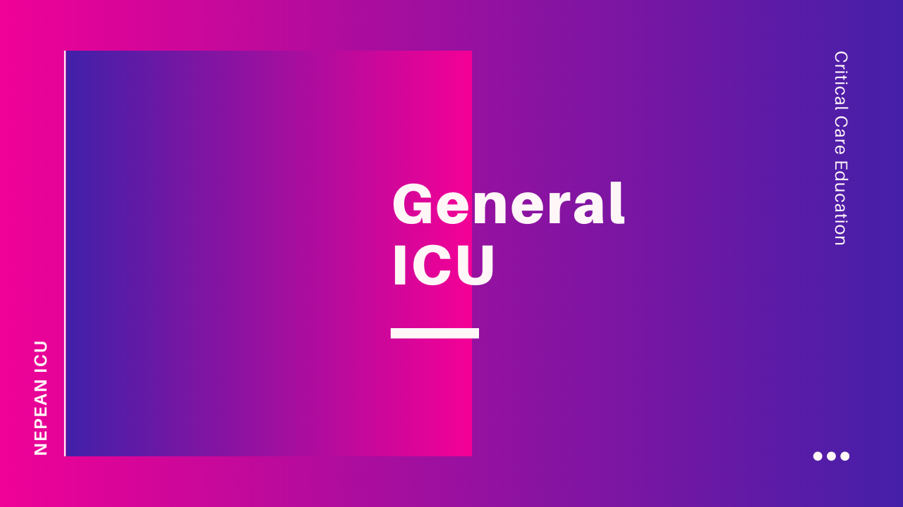 General ICU